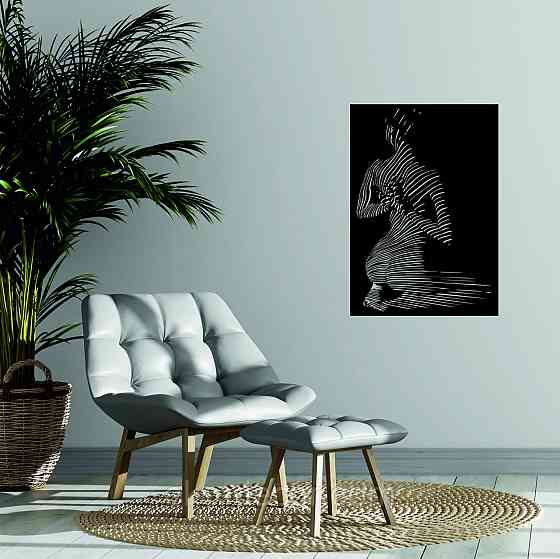 Декоративне настінне Панно «Жіноче тіло», Декор на стіну Київ