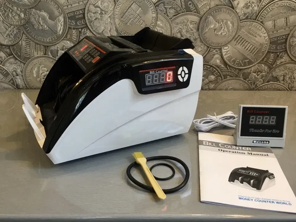 Счетная машинка для денег BILL COUNTER 206, машинка для подсчета и проверки купюр Коломия - фото 5