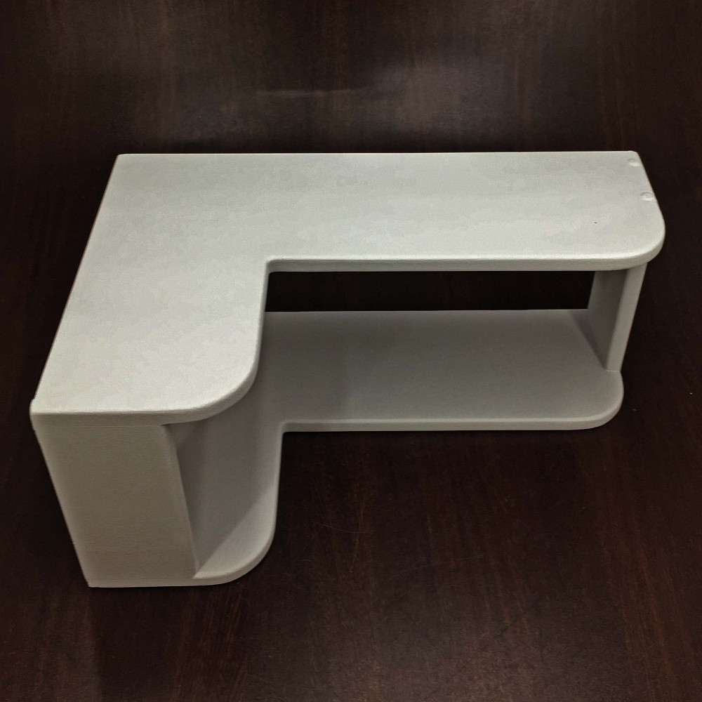 Угловая настенная полка 