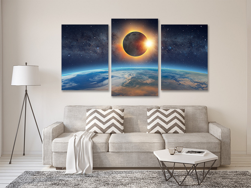 Модульная картина в гостиную / спальню   Космічний простір  Art-715_3 70x130 см Киев - изображение 2