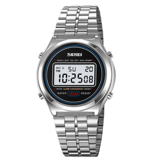 Чоловічий наручний годинник Skmei 2146 вінтаж Сріблястий Вінниця - фото 1