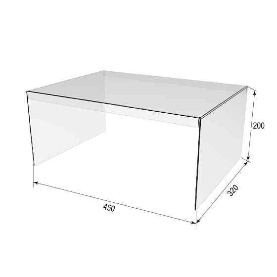 Подиум EKOSTAR П-обр 450х320х200 3мм Киев