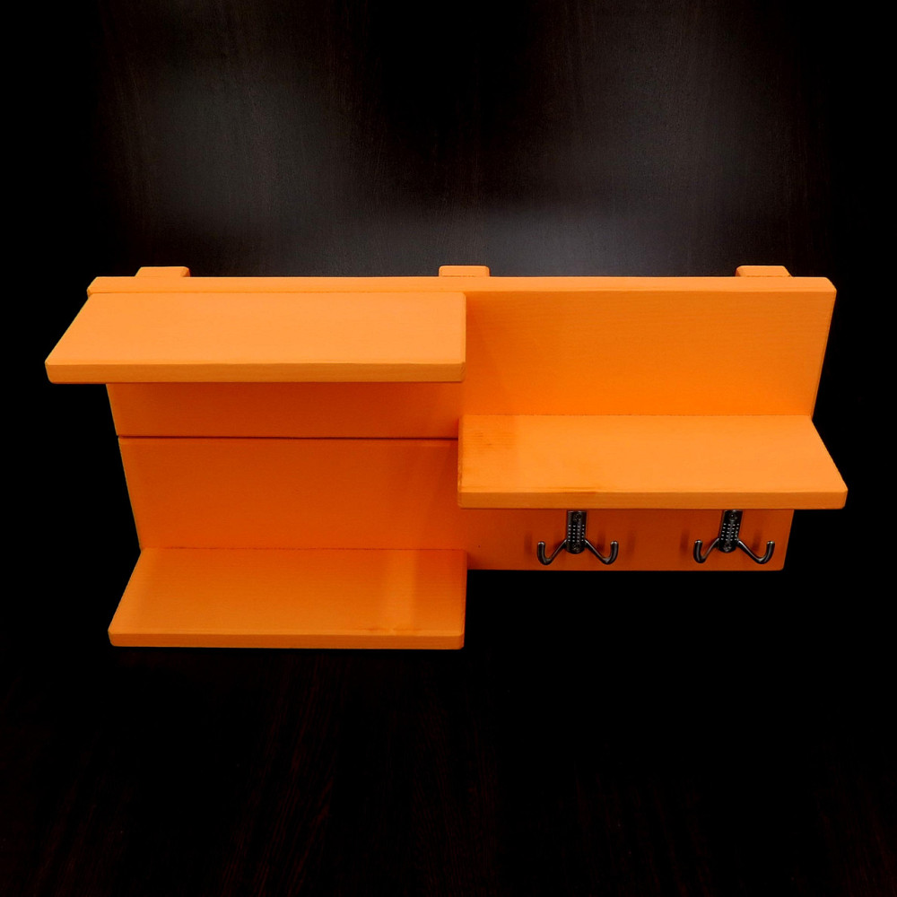 Полиця для ванної "Кассель" грейпфрут Миколаїв - фото 8