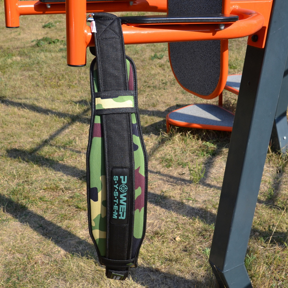 Пояс для важкої атлетики Power System PS-3220 Predator неопреновий Камуфляж XL Кам'янське - фото 9