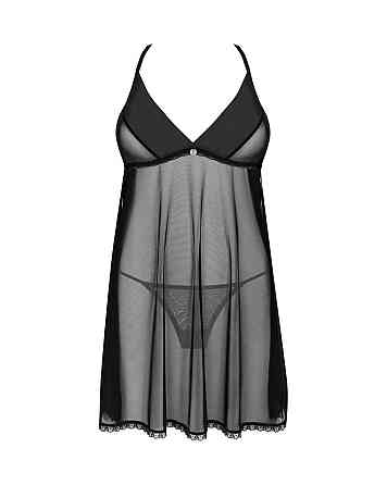 Пеньюар и трусики Obsessive Latinesa babydoll & thong XS/S Sex Aura Киев