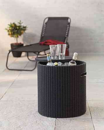 Стіл-бар Keter COOL STOOL, пластик, антрацит Київ