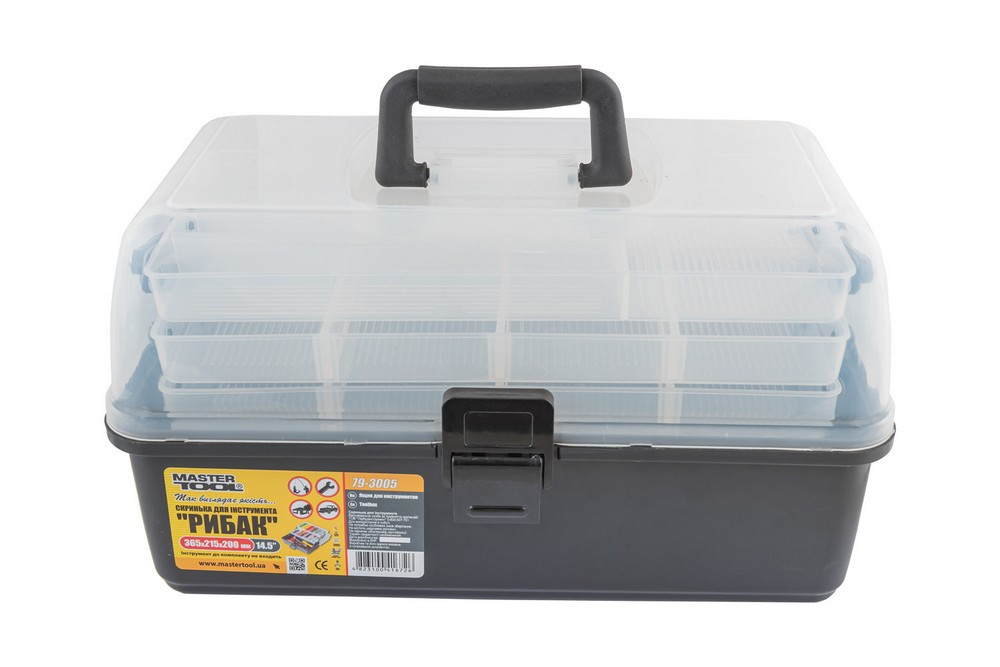 MASTERTOOL Скриня органайзер MASTERTOOL РИБАК 14,5" 365х215х200 мм 79-3005 Киев - изображение 1