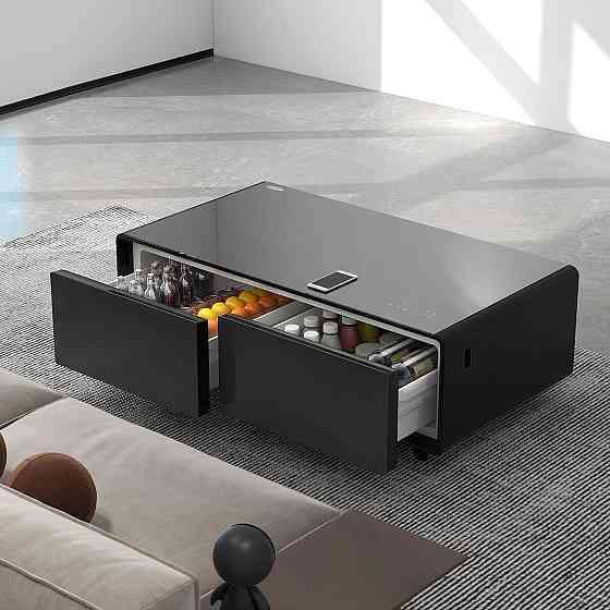 Розумний журнальний стіл з холодильником Primst TB135 (Чорний, 135 літрів) Київ