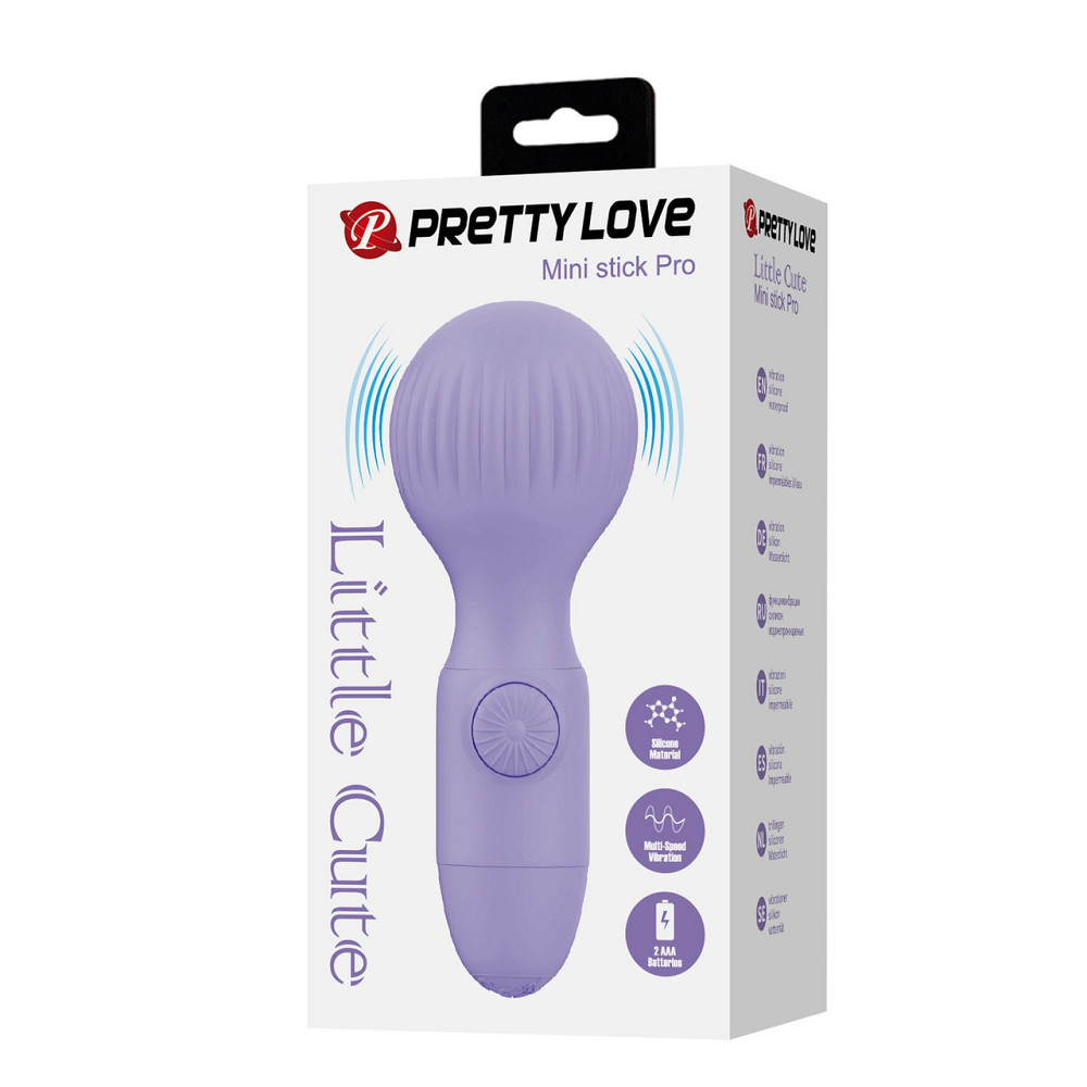 Мини-вибратор клиторальный PRETTY LOVE фиолетовый, 13.5 х 5.2 см Sex Aura Киев - изображение 10