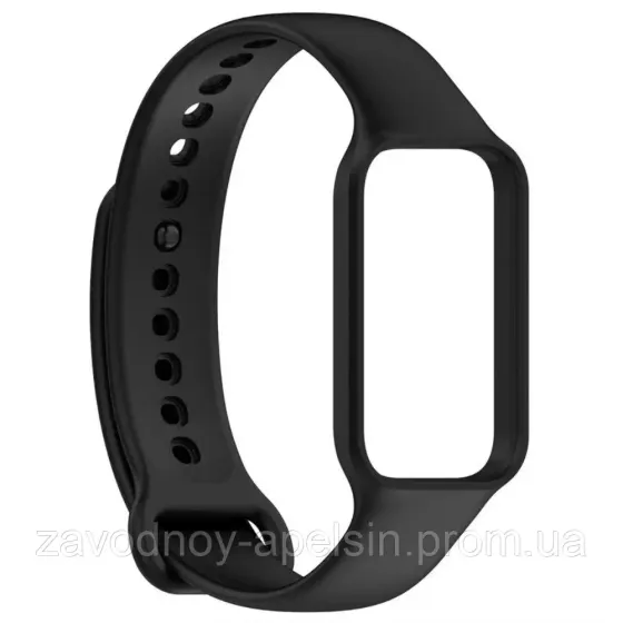 Ремешок прозрачный Xiaomi Mi Band 8 Active (черный) Одесса