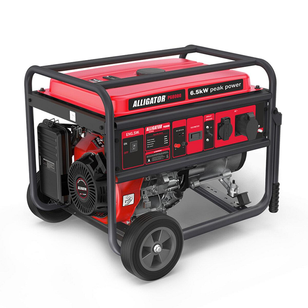 Генератор Alligator бензиновий 6,5кВт (ном 6,0кВт) Київ - фото 1