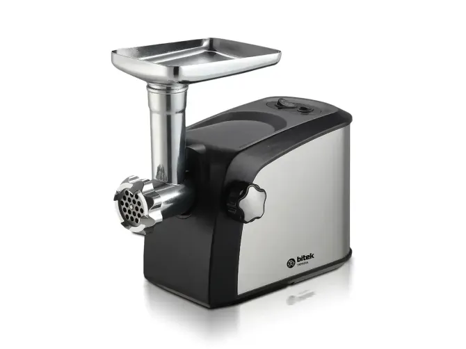 Электрическая мясорубка BITEK BT-3700 4200 Вт с насадками для колбас, кеббе, овощерезкой и соковыжим Киев - изображение 3