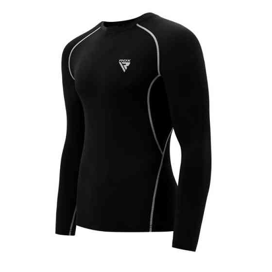 Рашгард з довгим рукавом RDX Lycra Black XL Каменское