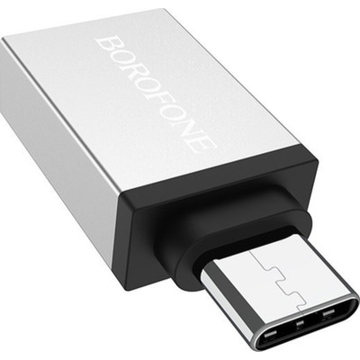 Перехідник OTG USB 3.0 AF to USB-C BOROFONE (6957531090328) Вінниця - фото 2