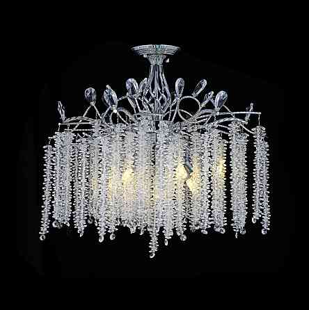 VALESO Люстра підвісна кришталева VALESO 1113/600 хром на 9 ламп E14 Коломыя