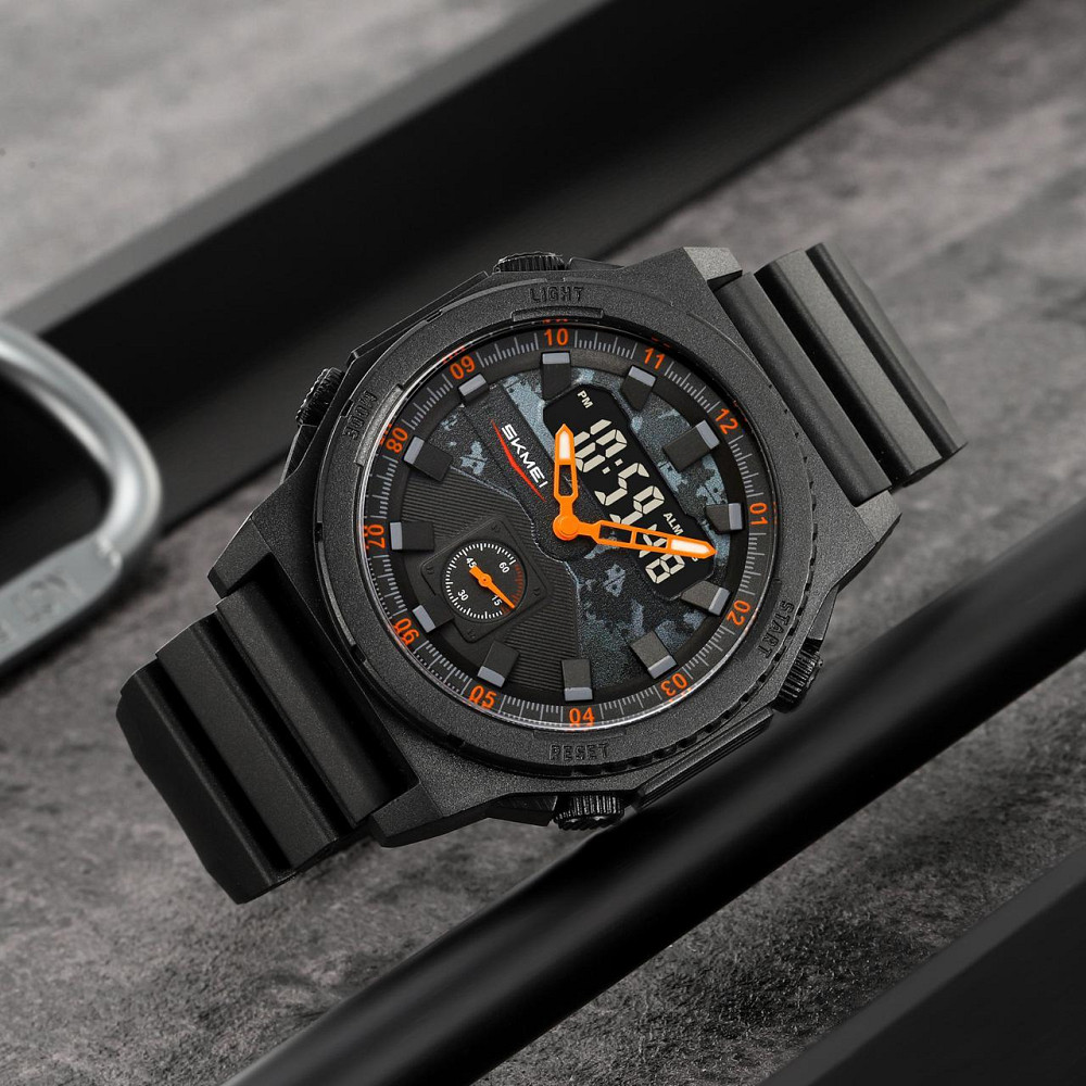 Skmei 2355BKOG Black-Orange Киев - изображение 2