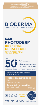 Биодерма Фотодерм XDefense Икс Дефенс тональный ультрафлюид  SPF50+ тон 02 40мл Днепр