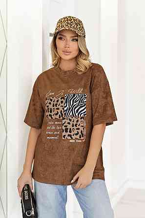 Стильная футболка тай-дай 