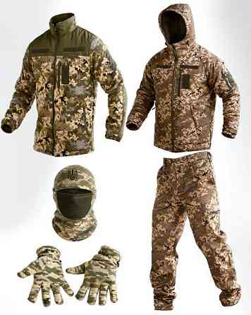 Зимний тактичкеский костюм PATRIOT 5в1 пиксель ВТ6944 Одесса