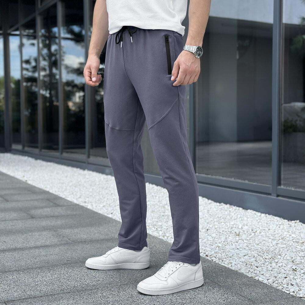 Чоловічі спортивні штани темно-сірі Pobedov Everyday Київ - фото 6