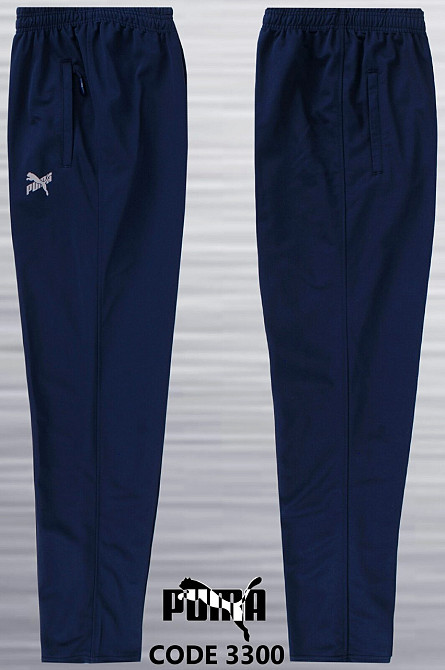 Мужские спортивные штаны Puma,ткань лакоста Киев - изображение 4