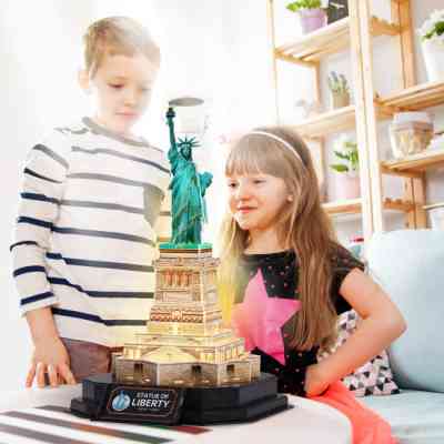 Пазл Cubic Fun трехмерный Статуя Свободы с LED подсветкой (L536h) Винница