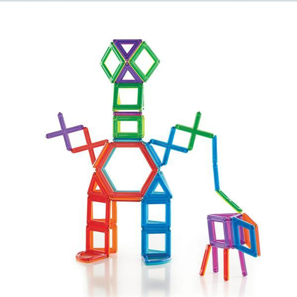 Магнітний конструктор Guidecraft PowerClix Frames, 48 деталей (G9200) Харьков - изображение 8