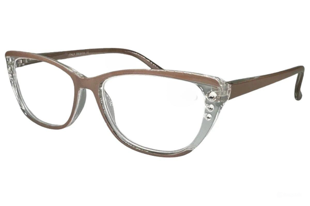 Очки с диоптрией 1052 C2 БЕЖ +3.5 Луцк - изображение 1