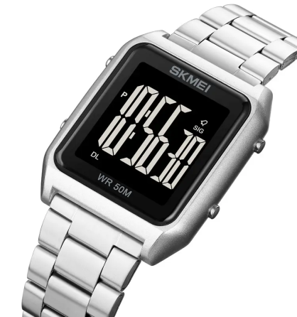 Чоловічий наручний годинник Skmei 1879 (Сріблястий) Вінниця