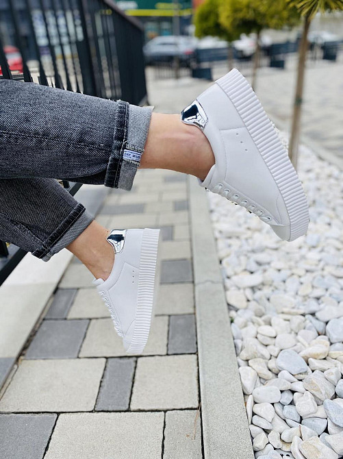 Vices Кросівки жіночі VICES 7170-41 білі (весна-осінь, еко-шкіра) (1492) Коломия - фото 6