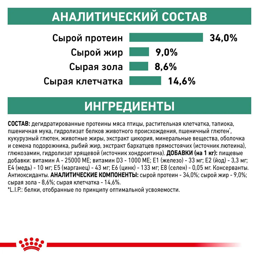 Royal Canin Satiety Weight Management (Рояв Канін Сетаїті Вейт Менеджмент) сухий корм для котів контроль ваги 1.5 кг. Запоріжжя - фото 5