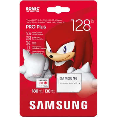 Карта пам&apos;яті Samsung 128GB microSDXC class 10 UHS-I U3 V30 Pro Plus Sonic (MB-MD128SA/LC1) Вінниця - фото 7