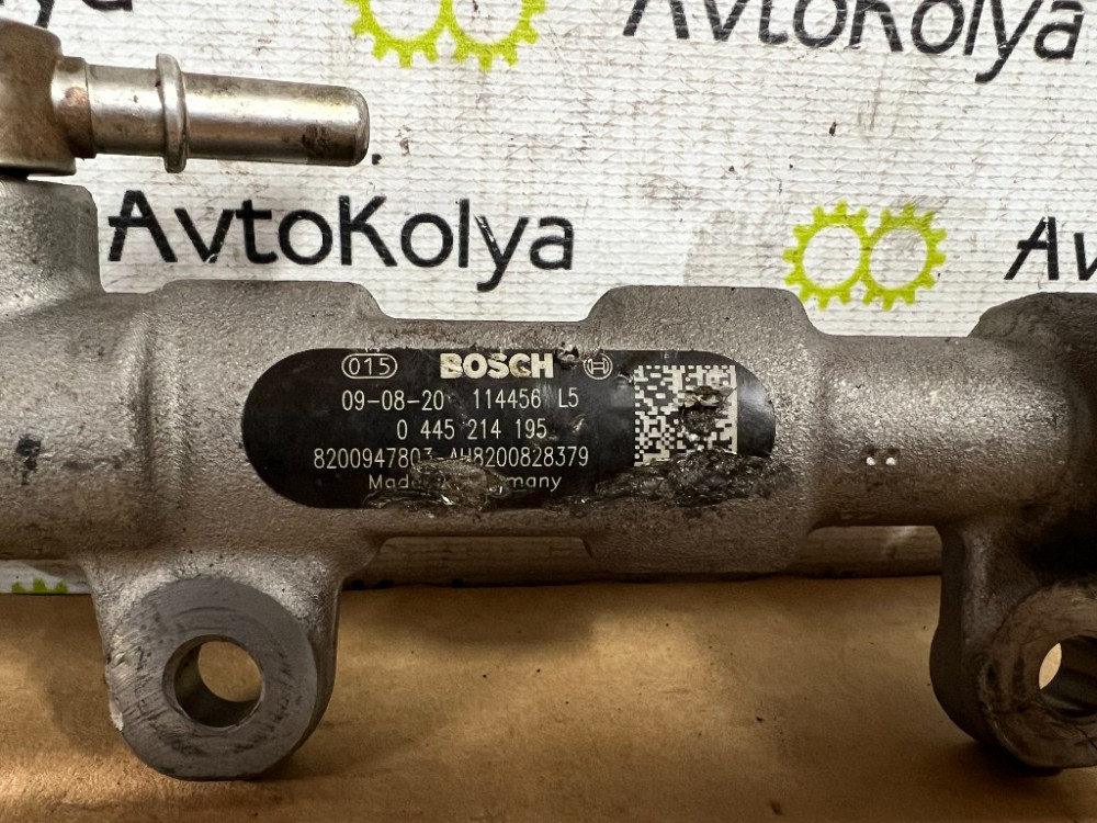 Паливна рейка (рампа форсунок) Renault Megane III 2.0 dci 2008-2015 (0445214195) Ковель - изображение 2