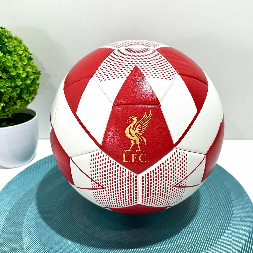 М'яч футбольний розмір 5 430-450г ламінований Біло-Червоний (MS 3809) Чернигов - изображение 1