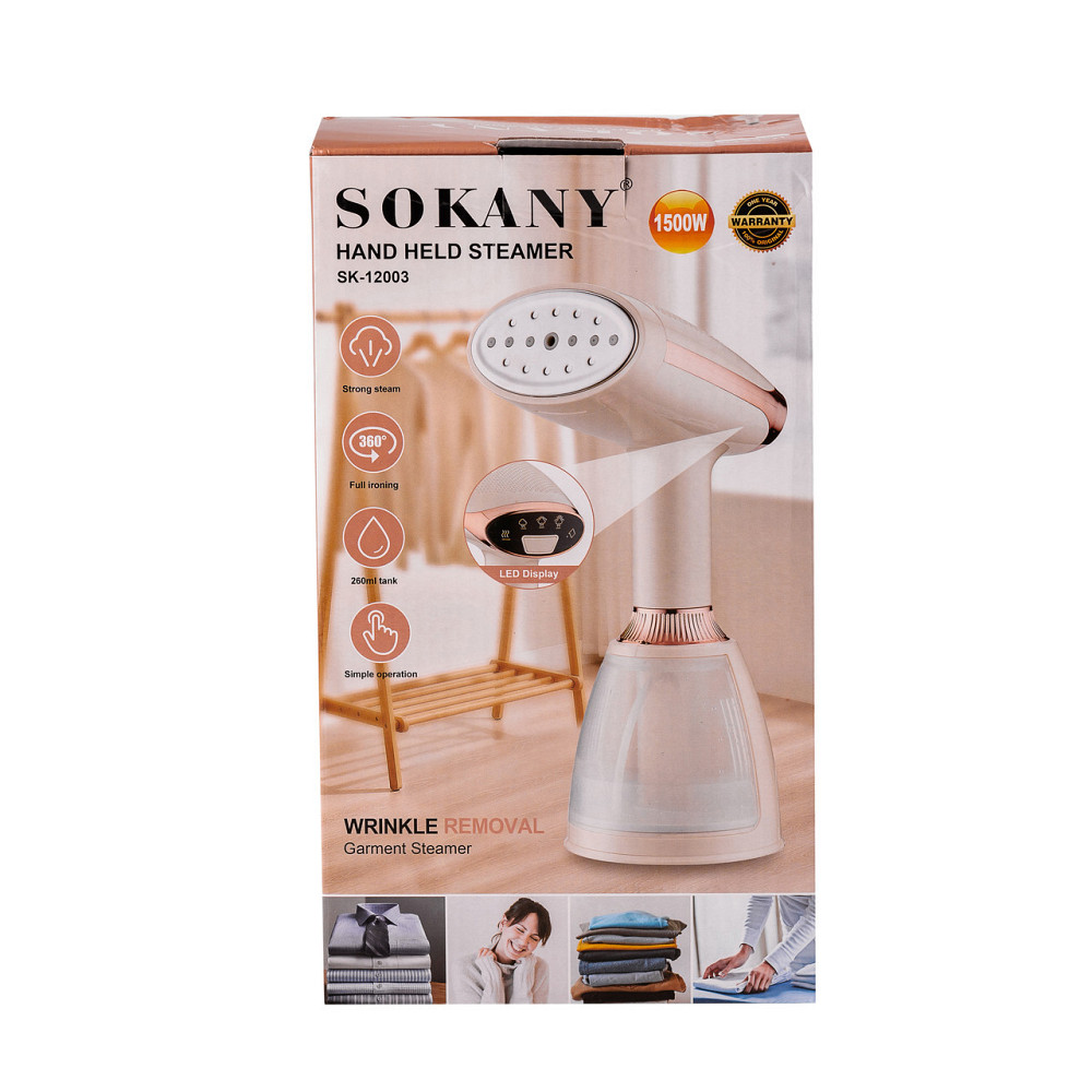 Ручной отпариватель 1500 Вт парогенератор паровой утюг Sokany SK-12003 Киев - изображение 6