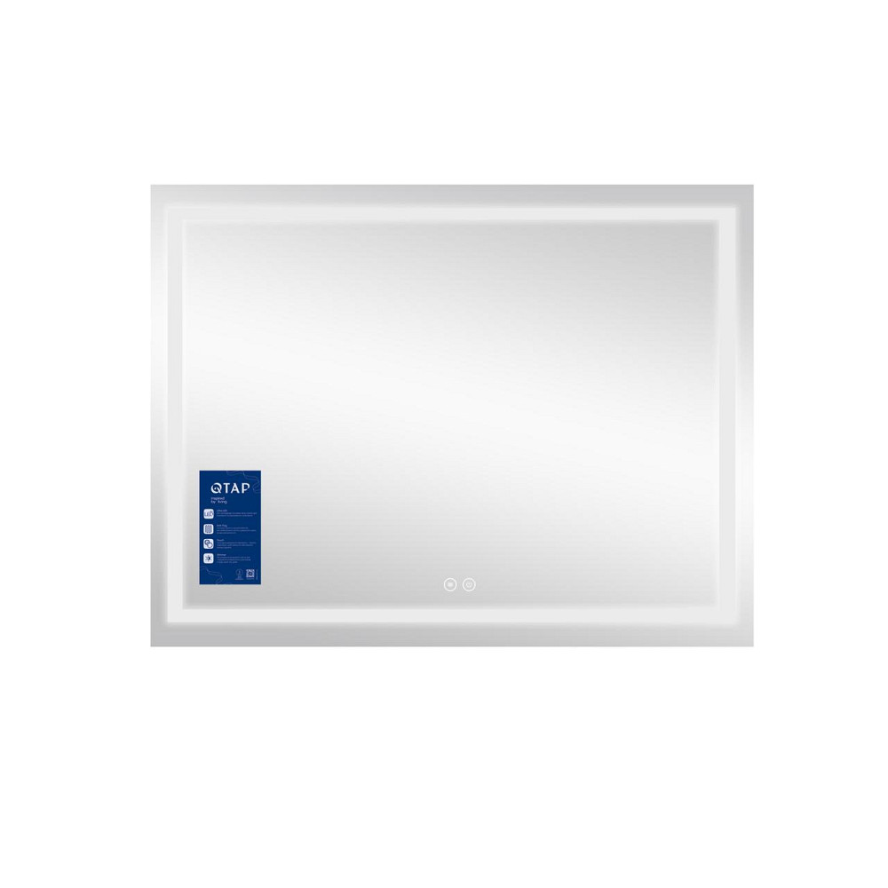 Зеркало Qtap Mideya (MI1) 900х700 с LED-подсветкой Touch, с антизапотеванием, с диммером QT2078NCF9070W Киев - изображение 4