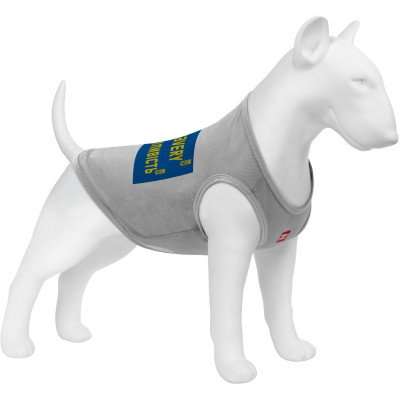 Борцовка для животных WAUDOG Clothes "Смелость" сетка XS серая (300-0231-11) Винница - изображение 1