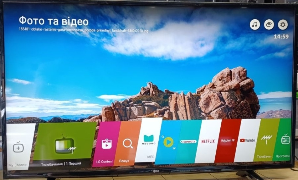 Телевізор LG 49" 4K UHD/Smart TV Wi-Fi T2/ WebOS Київ - фото 7