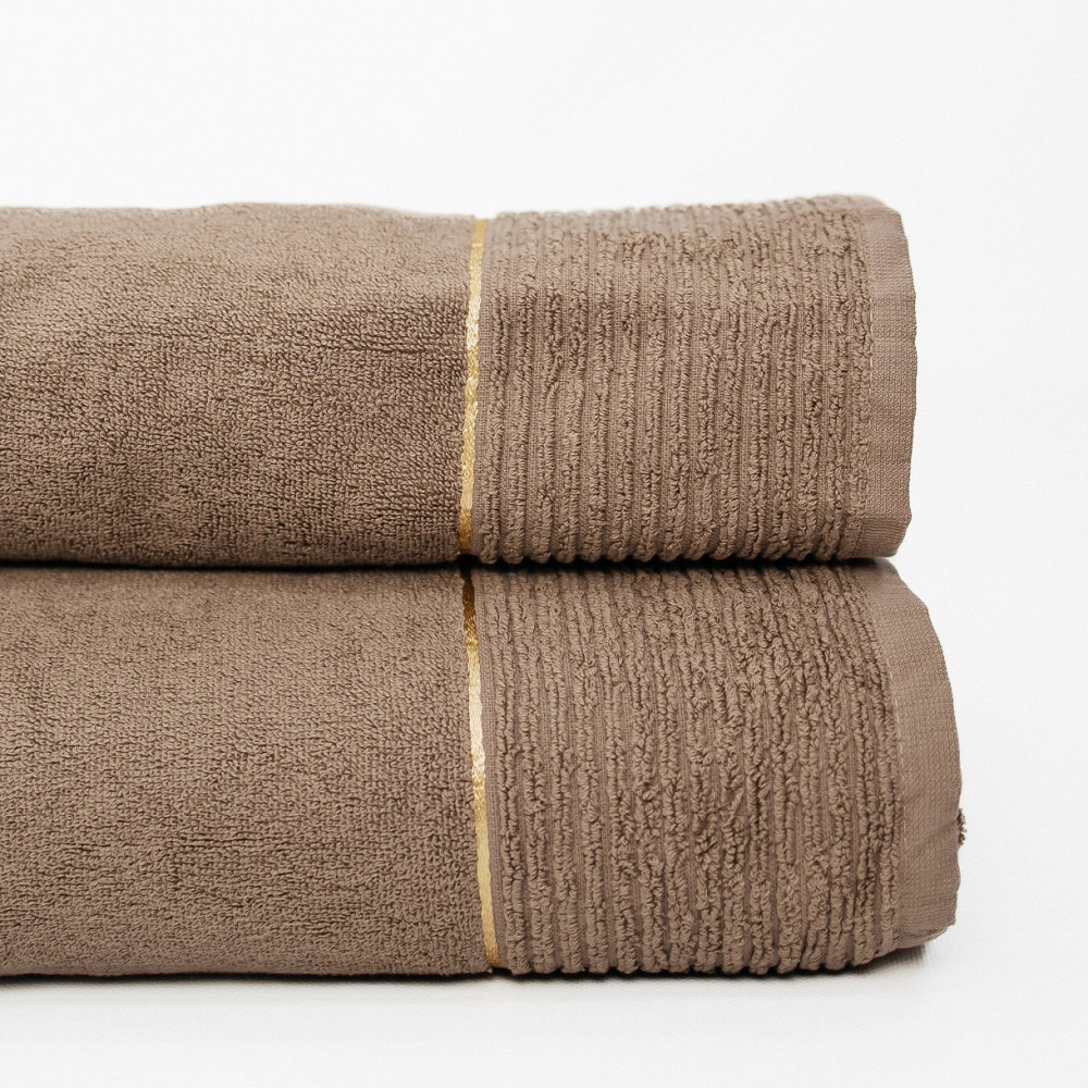 Набір Махрових рушників, Махра,Коричневий, 50/90 та 70/140 Київ - фото 3