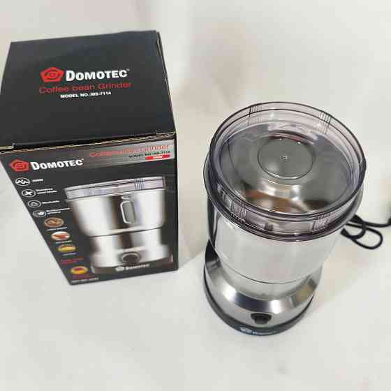 Електрична кавомолка Domotec MS 7114 200Вт ножова для кави та спецій YJ-82 Івано-Франківськ