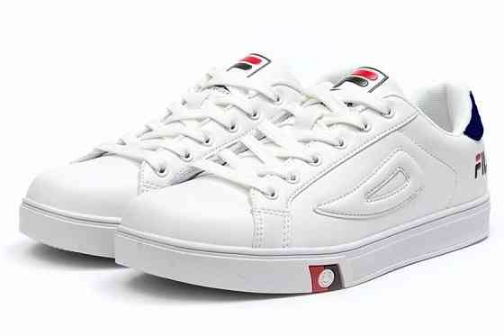 Мужские Кроссовки FILA Белые Кеды Фила Кожаные (размеры: 40,41,43,44) Видео Обзор Днепр