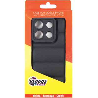 Чехол для мобильного телефона Dengos Soft Xiaomi Redmi Note 13 5G (black) (DG-TPU-SOFT-50) Винница