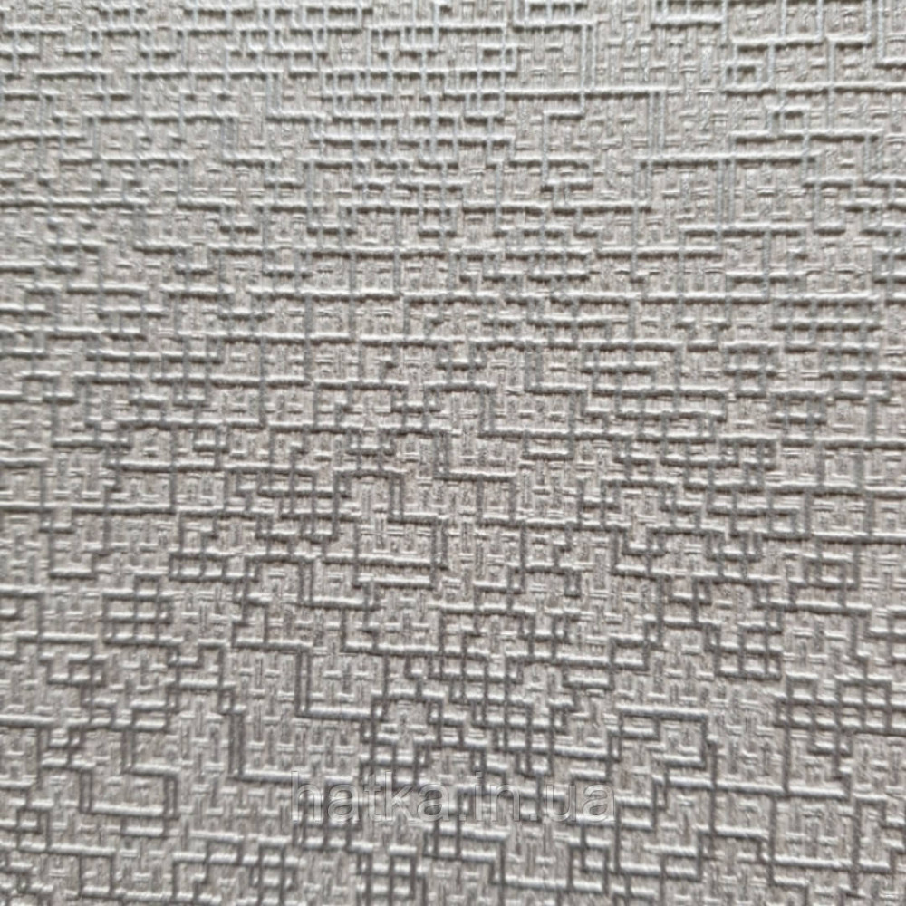 Шпалери метрові вінілові на флізелін AdaWall Beta метрові бежеві геометрія смужки малюнок сріблястий Київ - фото 2