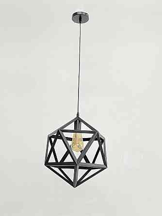 VALESO Підвісний світильник на один плафон VALESO TY17-1 Лофт чорний E27 Коломия