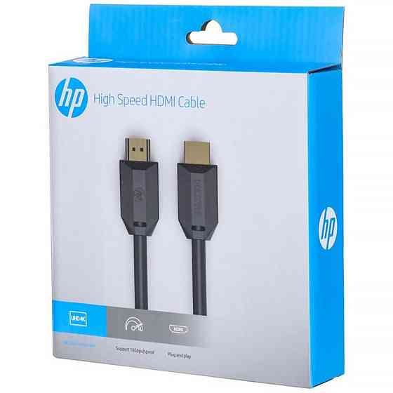 Кабель HDMI M - M, 1.0 м, V2.0, 4K 60 Hz, HP Винница