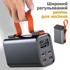 Зовнішній акумулятор (power bank) 60000мАг 100Вт KP KG-600 Одеса - фото 9