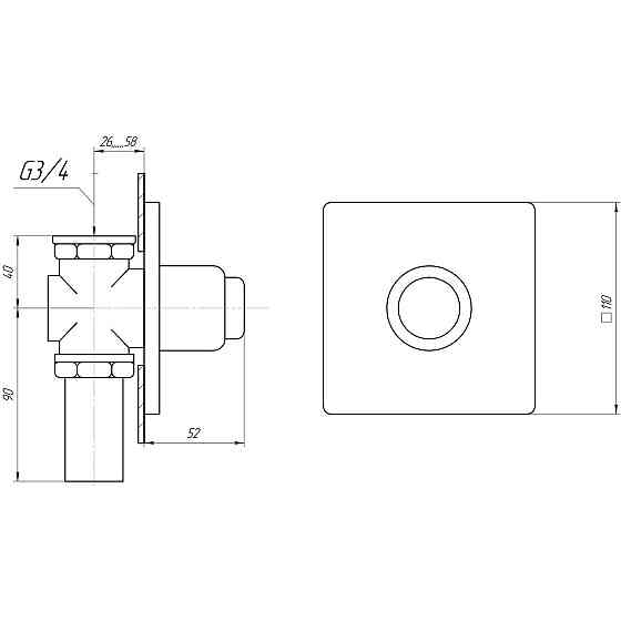 Кран-дозатор для унітаза TREMOLADA ТREMO-471 (000000753) Київ