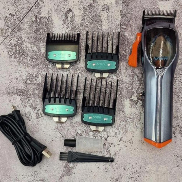 Хороші машинки для стрижки волосся для дому VGR Електрична машинка стрижки потужна DE-60 Київ - фото 7