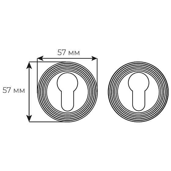Накладка кл Fimet 269 F101 золото Pave Київ