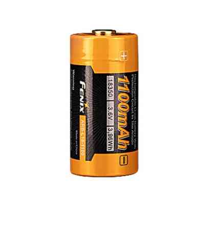 Аккумулятор 18350 Fenix ARB-L18-1100 3.6В 7А (Черно-желтый) Винница